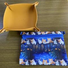 組み合わせ変更可♡新品♡ハンドメイドサコッシュ＆インテリアトレイセット