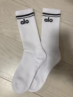 【hamu2足セット】alo yoga リブソックス　ラインソックス　靴下 hamu様専用2足セット】alo yoga リブソックス ラインソックス