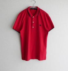 BURBERRY BLACK LABEL 鹿の子 半袖 ポロシャツ