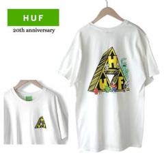 HUF ハフ 20th anniversary　クルーネックTシャツ