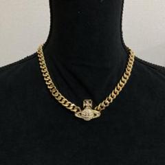 ヴィヴィアン｜GraziellaSmallChainチョーカー ゴールド - メルカリ