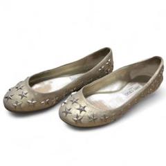 ジミー チュウ　フラットパンプス  38 星柄 箱付き】JIMMY CHOO パンプス フラットシューズ 星柄 36 23cm