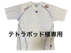 adidas サッカーユニフォーム シャツ サイズO