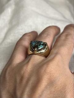 ターコイズ 18金 リング