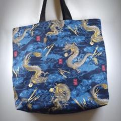 大きめトートバッグ　エコバック　ハンドメイド メンズ