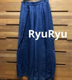 RYURYUワイドパンツ デニム リュリュ