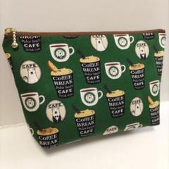 しろくまカフェ ハンドメイド ポーチ マルチポーチ ファスナーポーチ