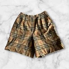 バーバリー　ショートパンツ　Burberrys　ノバチェック　ベルトループあり BURBERRY(バーバリー) 2022SS ヴィンテージチェックショーツ