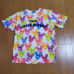 東京ディズニーリゾート　大人気のバルーン総柄TシャツLサイズ2枚セット 美品 東京ディズニーリゾート Tシャツ バルーン 100cm｜Yahoo