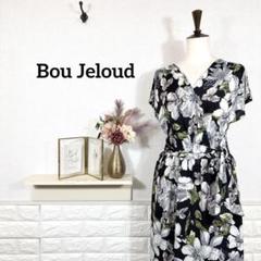 ブージュルード★ ワンピース　カシュクール　花柄　エレガンス　フラワー