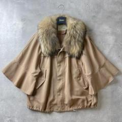 極美品✨グレースコンチネンタル　リアルファーコート　ポンチョ　ブラウン　36 m84275311559_1.jpg?1726914100