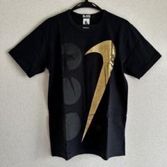 レアBLACKCOMMEdesGARCONS x NIKE Tシャツ Black Comme Des Garçons x Nike logo-print Cotton T-shirt