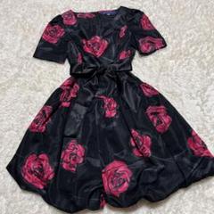 エムズグレイシー☆薔薇柄上品クオリティの高いワンピース☆未使用タグ付.希少42！ エムズグレイシー 薔薇ワンピース 希少44サイズ - メルカリ