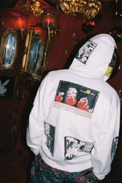 SUPREME シュプリーム★佐伯俊男コラボのフーディ★パーカー SUPREME シュプリーム☆佐伯俊男コラボのフーディ☆パーカー