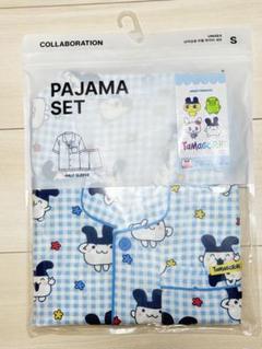 【韓国限定・新品】Tamagotchi パジャマ くちぱっち M 半袖セット 韓国 Mサイズ たまごっちくちぱっち パジャマセット SPAO