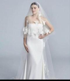 美品　ウェディングドレス ベール付き Demetios Pronovas Products – Vimo Wedding