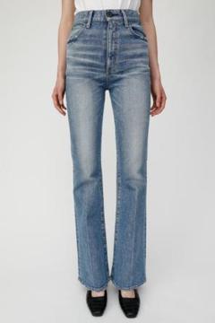【未使用品】MOUSSY MVS L.BLU フレア　24 moussy｜MVS L/BLU FLARE | Rakuten Fashion(楽天ファッション