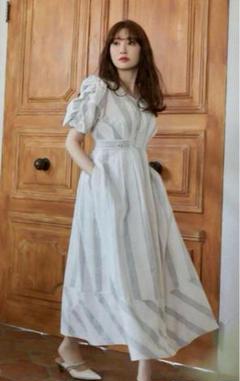 i*2様 Checked Jacquard Volume Sleeve Dres 2025年最新】checked jacquard volume sleeveの人気アイテム