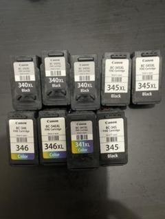 Canon BC-346XL など9個セット