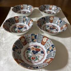 【古伊万里文】古伊万里の伝統　有田古伊万里文　染錦四方花絵牡丹見込文　大深鉢 古伊万里色絵鳳凰団龍四方襷文向付 3客組 | KATAKAGO_TOKYO