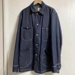 LEE カバーオール ダークブルー アメリカ製 M-Lサイズ程度