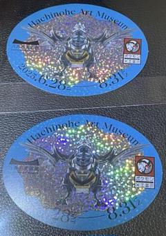 【ラスト出品】ポケモン工芸展 特典シール ミミッキュ&アーマーガア 2枚セット ポケモン工芸展 特典シール ミミッキュ ステッカー 八戸会場