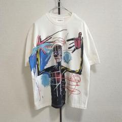H&M BASQUIAT バスキア　コットン プリントTシャツ 白 M