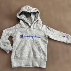 【複数購入割あり】 Champion グレー パーカー　80サイズ