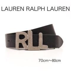 E9498S◾️RLL ローレン　ラルフローレン　ロゴベルト ロゴキーパー レザー ベルト（ベルト）｜LAUREN RALPH LAUREN