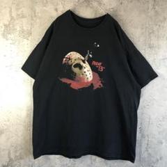 O43 古着24年製ジャクソンマティス　13日の金曜日 MovieT ジェイソン O43 古着24年製ジャクソンマティス 13日の金曜日 MovieT