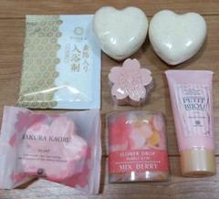 入浴剤、石鹸、ハンドクリームセット
