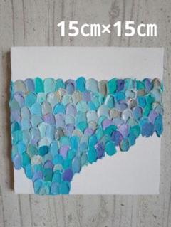 現代アート　テクスチャーアート　抽象画インテリアパネル　原画　No.7