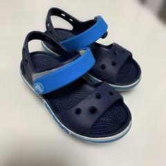 crocs ネイビー/ブルー サンダル
