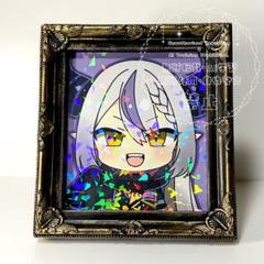 フレーム付き＊ホロライブ ラプラス・ダークネス 手描きイラスト色紙