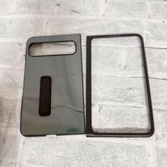 そ　Google Pixel Fold ケース 手帳型　グリーン　軽　美しい