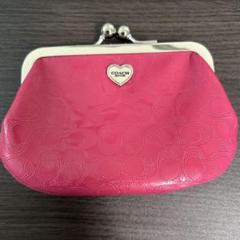 2025年最新】coach がま口 ピンクの人気アイテム - メルカリ