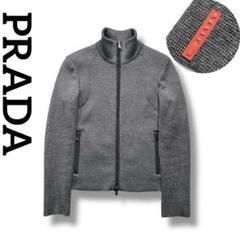 美品 プラダ ドライバーズ ニット ブルゾン アウター ビンテージ アーカイブ 美品 プラダ ドライバーズ ニット ブルゾン アウター ビンテージ