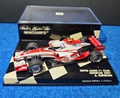 ミニチャンプス アンソニー・デビッドソン ホンダ2007 直筆サイン1/43 ミニチャンプス アンソニー・デビッドソン スーパーアグリホンダ