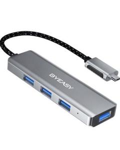 【送料無料】USB-C ハブ USB3.0 4ポートTYPE C