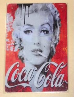 ☆ Coca-Colaコカコーラ 30 ☆ ブリキ看板 ★アメリカン雑貨 ★