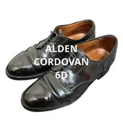 Alden オールデン 黒 革靴 6D 2161 コードバン