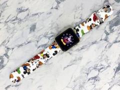 大人気!Apple Watchミッキーシリコンバンド 42mm44mm