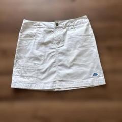 Kappa ゴルフホワイトスカート ポケット付き
