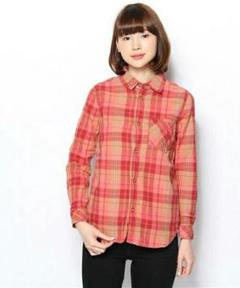 新品 journal standard リネン混チェックシャツ