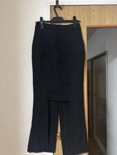 RUMCHE ブラック スカート　新品タグ付き RUMCHE｜ラム・シェ（レディース）のスカート（ブラック/黒色系