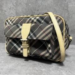 BURBERRY BLUE LABEL ショルダーバッグ チェック柄 バーバリー