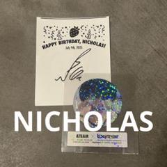 &TEAM DPARTMENT 特典シール レシート ニコラス NICHOLAS
