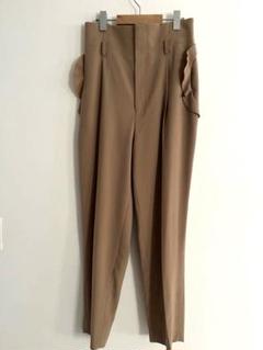 leur logette ルール ロジェット テーパードパンツ★美品　送料込❣️ leur logette ルールロジェット Two-way stretch double oxford