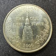 アメリカ 50州25セント硬貨《クォーターダラーコイン　25セント硬貨プログラム 外国硬貨】アメリカ合衆国 25セント硬貨 クォーターダラー 1983
