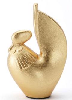 新品【NAGAE＋】Reborn Rooster 金銀セット 酉置物　縁起物 新品【NAGAE＋】Reborn Rooster 金銀セット 酉置物 縁起物